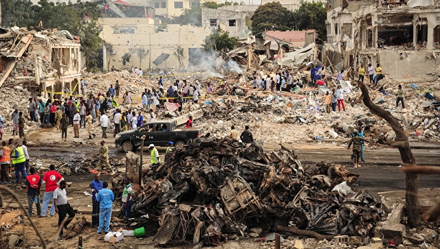 Взрыв в Сомали: число жертв возросло до 276 человек