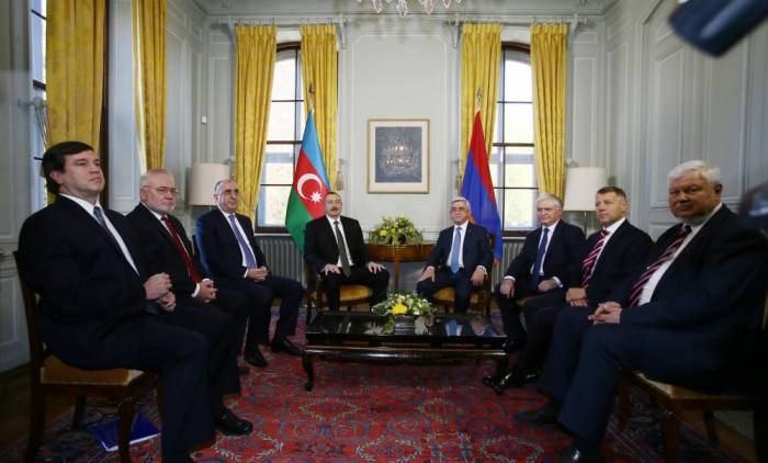 В Женеве стартовали переговоры президентов Азербайджана и Армении - ФОТО 
