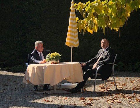 В Женеве проходит встреча Алиев-Саргсян тет-а-тет