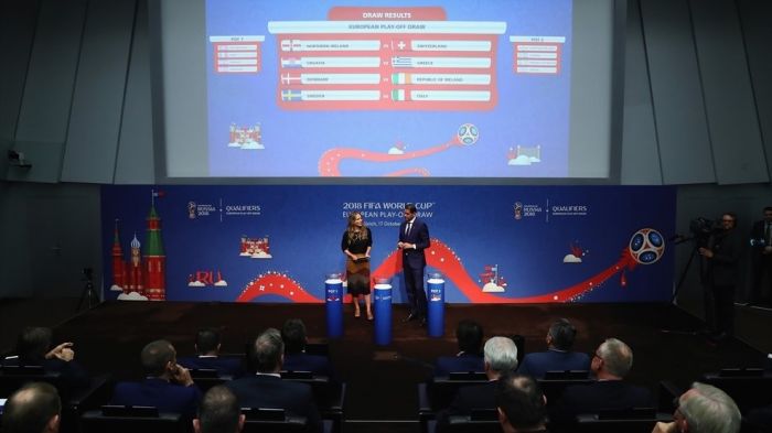 ЧМ-2018: Результаты жеребьевки стыковых матчей