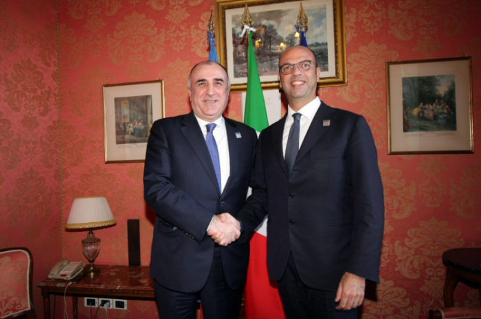 Состоялась встреча глав МИД Азербайджана и Италии