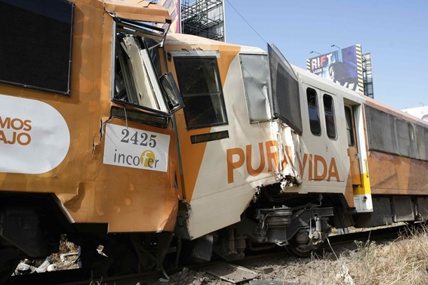 Столкновение поездов в Коста-Рике: более 20 человек пострадали