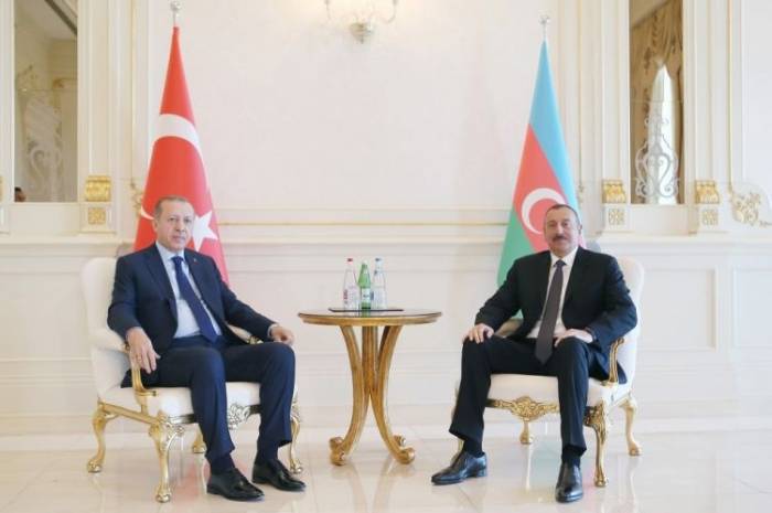 Между президентами Азербайджана и Турции состоялась встреча