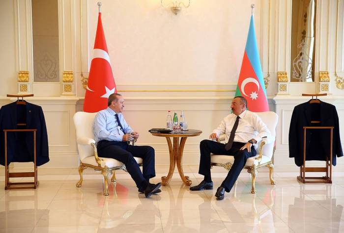 Эрдоган поделился фото с Ильхам Алиевым -ФОТО