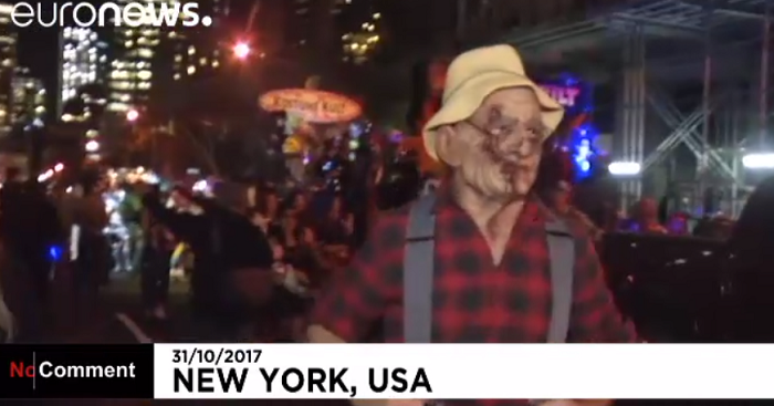 Нью-Йорк: парад после теракта (NO COMMENT)