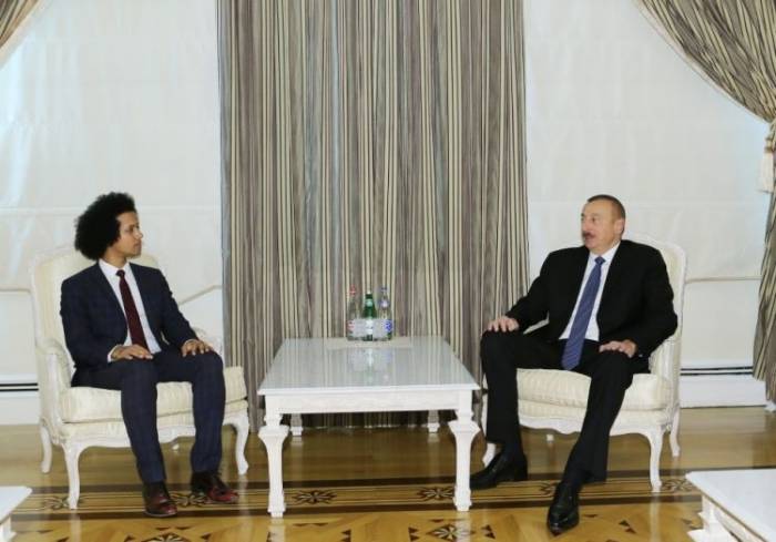 Ильхам Алиев принял делегацию Франции
