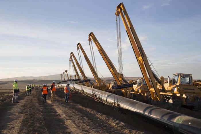 Уточнена стоимость газопровода TANAP