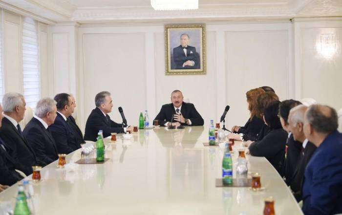 Ильхам Алиев:"В основе всех наших успехов лежит труд азербайджанского народа" (ОБНОВЛЕНО)