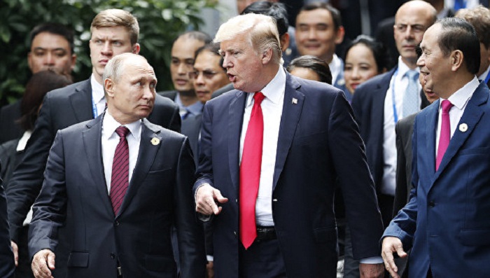 Трамп и Путин пообщались во второй день АИЭС (ВИДЕО) 