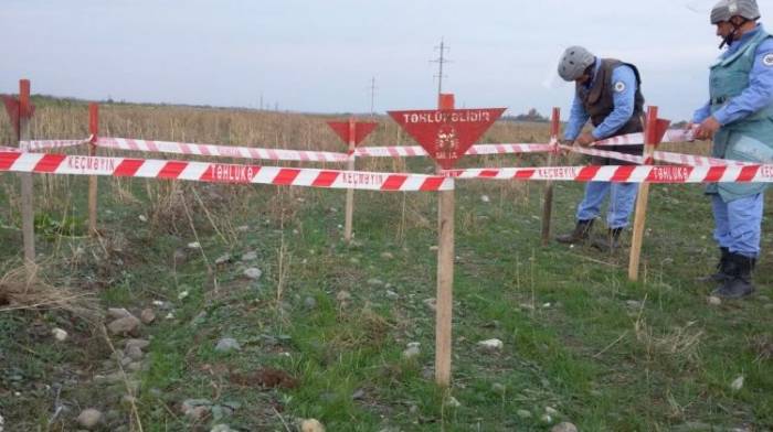 В Агдаме найдена армянская мина - ФОТО