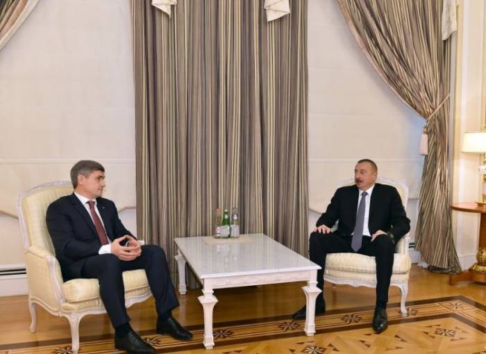 Президент Азербайджана принял главу МВД Молдовы