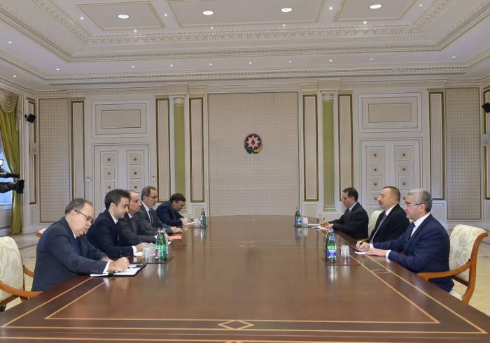 Президент Азербайджана принял главу МИД Бразилии