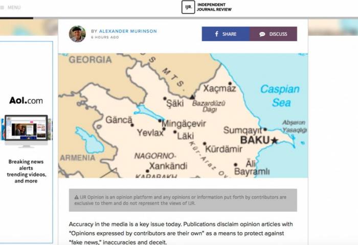 Американский эксперт разоблачил армянских авторов "липовых новостей"