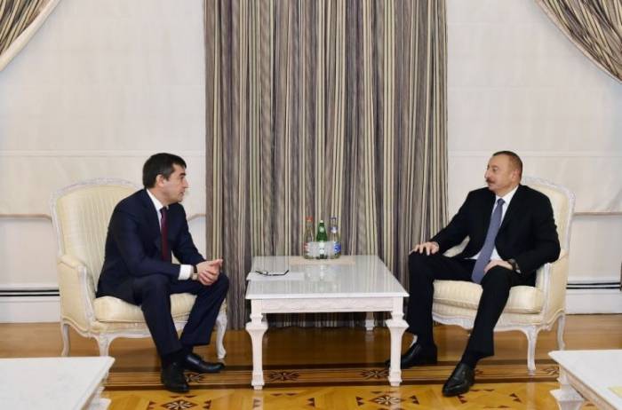 Президент Азербайджана принял вице-премьера Узбекистана