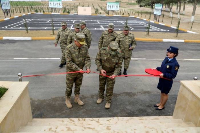 Открыт новый жилкомплекс ВВС Азербайджана