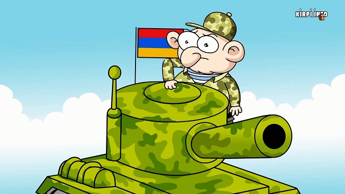 Армия Геястана – Мультфильм об армянском солдате (ВИДЕО)