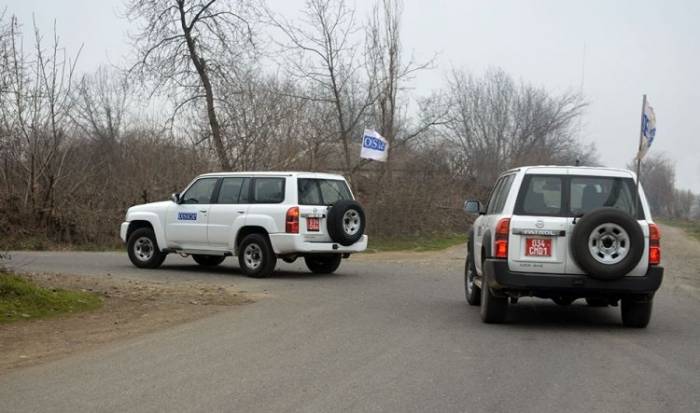 ОБСЕ провел мониторинг на границе Азербайджан-Армения