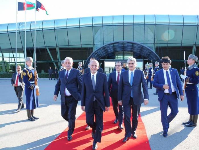 Завершился визит президента Афганистана в Азербайджан - ОБНОВЛЕНО -
 ФОТО 