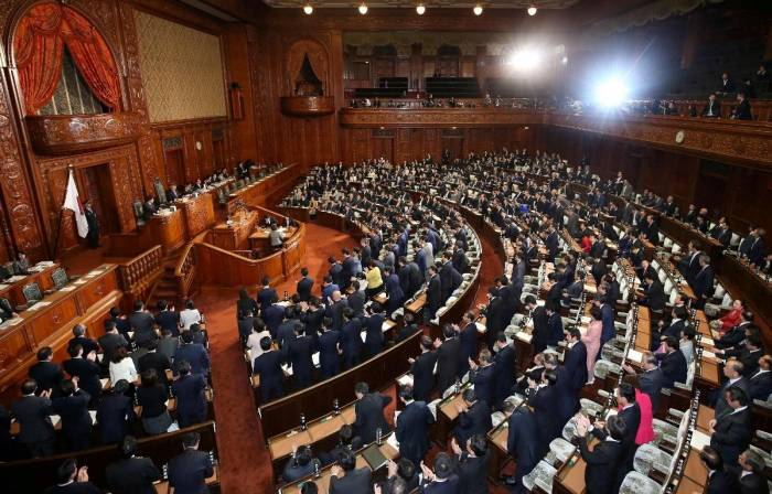 В парламенте Японии осудили ракетные пуски КНДР