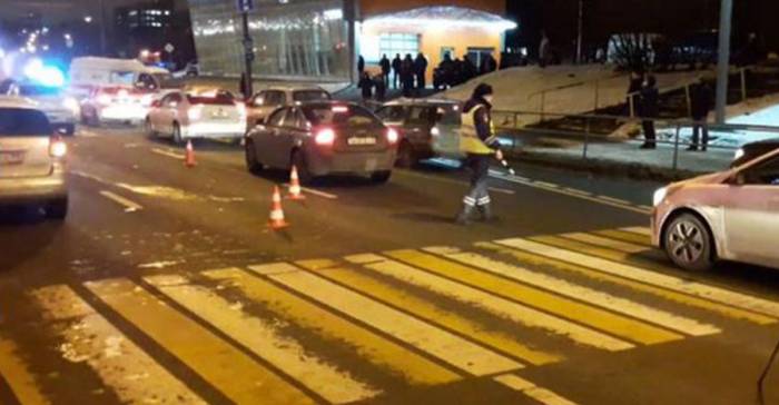 Азербайджанец задержал водителя, сбившего в Москве несколько пешеходов - ВИДЕО