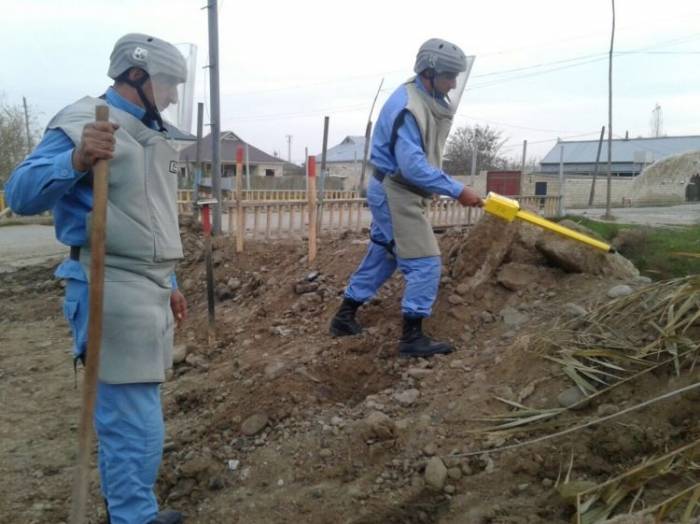 В Бейлагане обнаружен снаряд