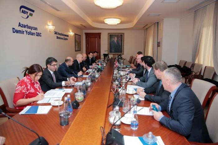 Железнодорожные ведомства Азербайджана, Турции и Австрии подписали меморандум