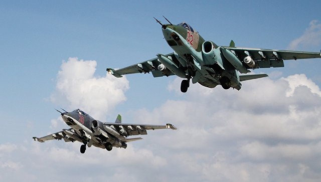 В Минобороны опровергли сообщения о перехвате Су-25 в Сирии