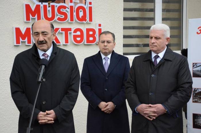 В Баку состоялось открытие музыкальной школы №34 после ремонта