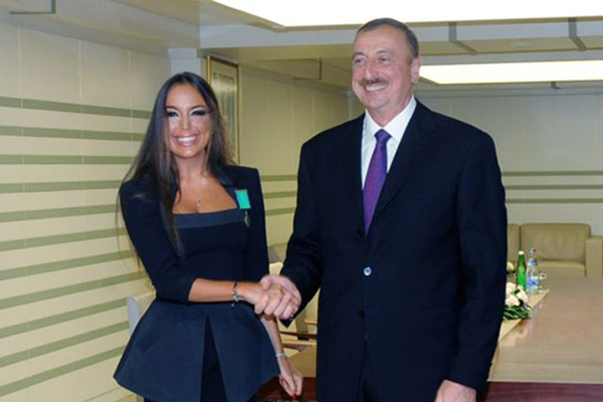 Лейла Алиева поздравила Президента Азербайджана