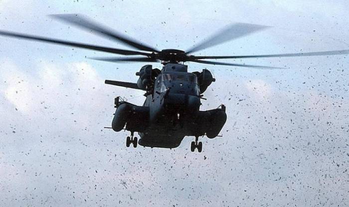 Военный вертолет США совершил экстренную посадку в Японии