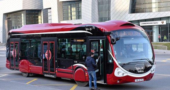 Завтра в Баку будет изменено направление движения 14 автобусных маршрутов
