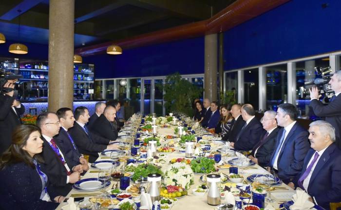 Состоялся совместный ужин президента Ильхама Алиева и премьер-министра Бойко Борисова - ФОТО 