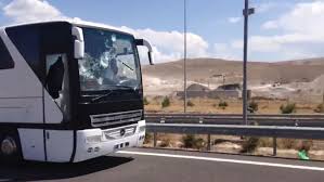 В Турции перевернулся автобус с болельщиками "Бешикташа"