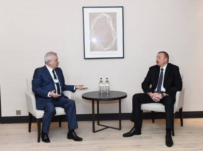 Состоялась встреча Президента Ильхама Алиева с президентом компании LUKOIL 