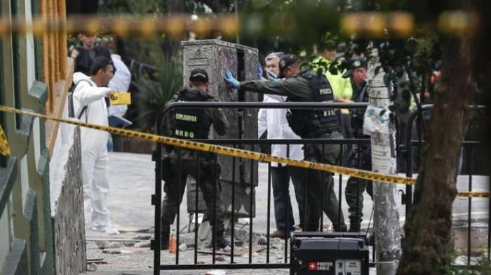 Взрыв у полицейского участка в Колумбии
