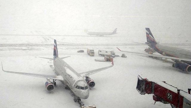Коллапс в аэропортах Москвы: отменены 5 рейсов и задержаны 46