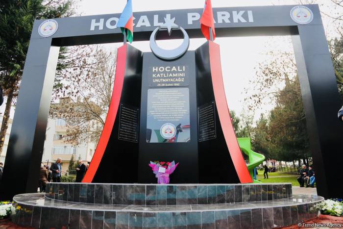 В Турции открыт памятник жертвам Ходжалинского геноцида