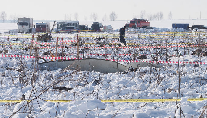 Крушение Ан-148: обнаружено 1700 обломков самолета
