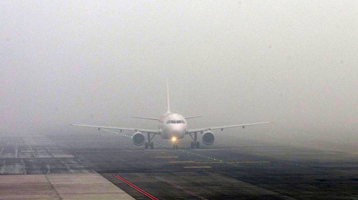 Туман не повлиял на работу бакинского аэропорта