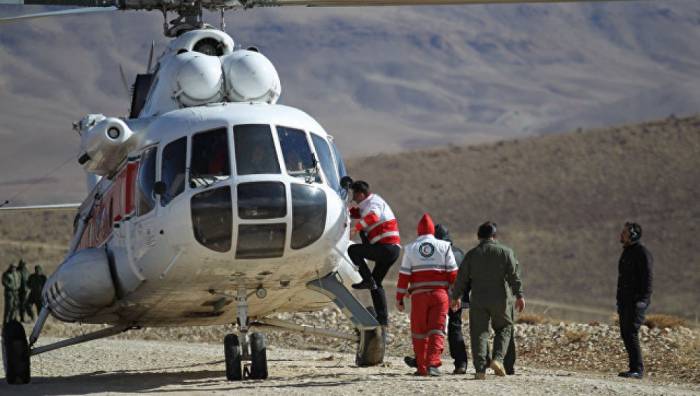 Спасатели обнаружили останки погибших в авиакатастрофе в Иране