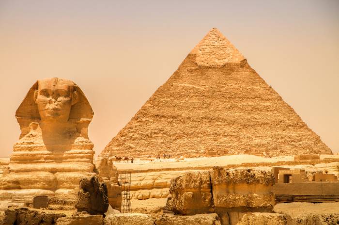 Как древние египтяне строили пирамиды
