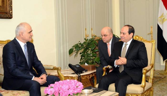 Президент Египта принял министра экономики Азербайджана