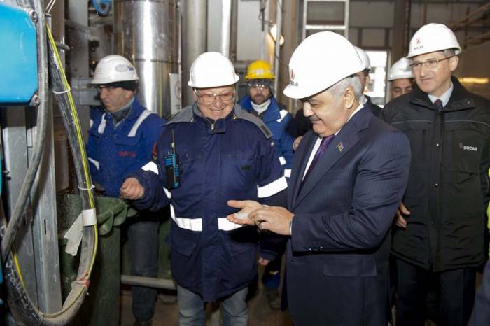 На SOCAR осуществлен тестовый пуск производства полипропилена - ФОТО