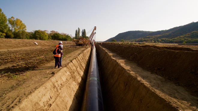 70% труб уложено в землю на маршруте TAP в Албании