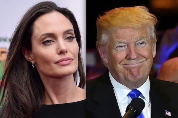 Анджелина Джоли раскритиковала политику Трампа