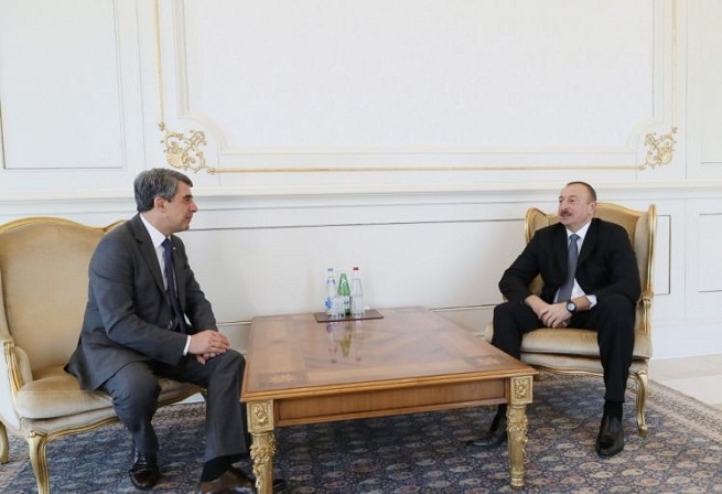 Ильхам Алиев принял экс-президента Болгарии