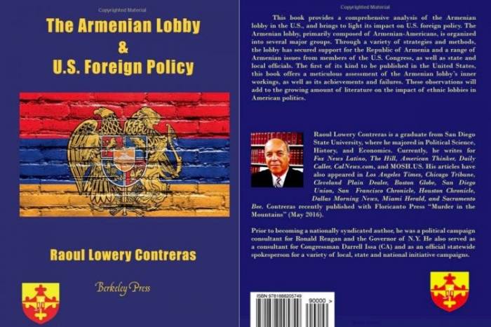 В США издана разоблачающая армянское лобби книга