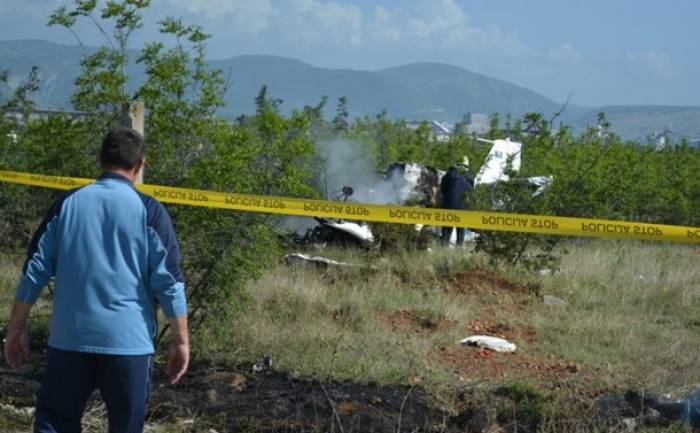 В Боснии рухнул самолет: есть погибшие