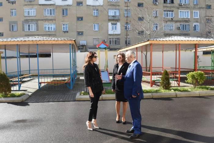 Мехрибан Алиева посетила ясли-детского сада «Инджи» - ФОТО