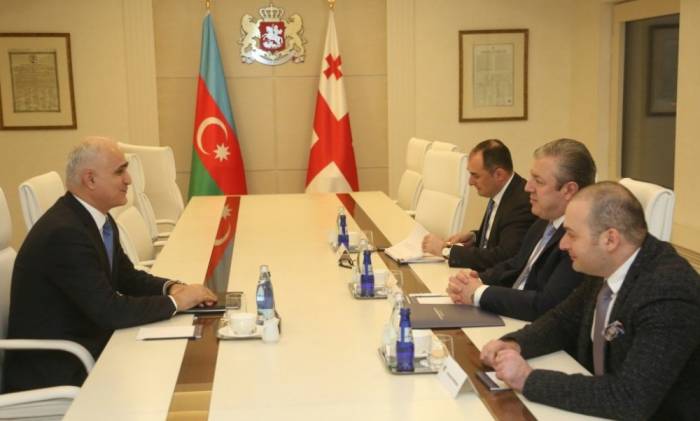 Делегация Азербайджана встретилась с премьер-министром Грузии